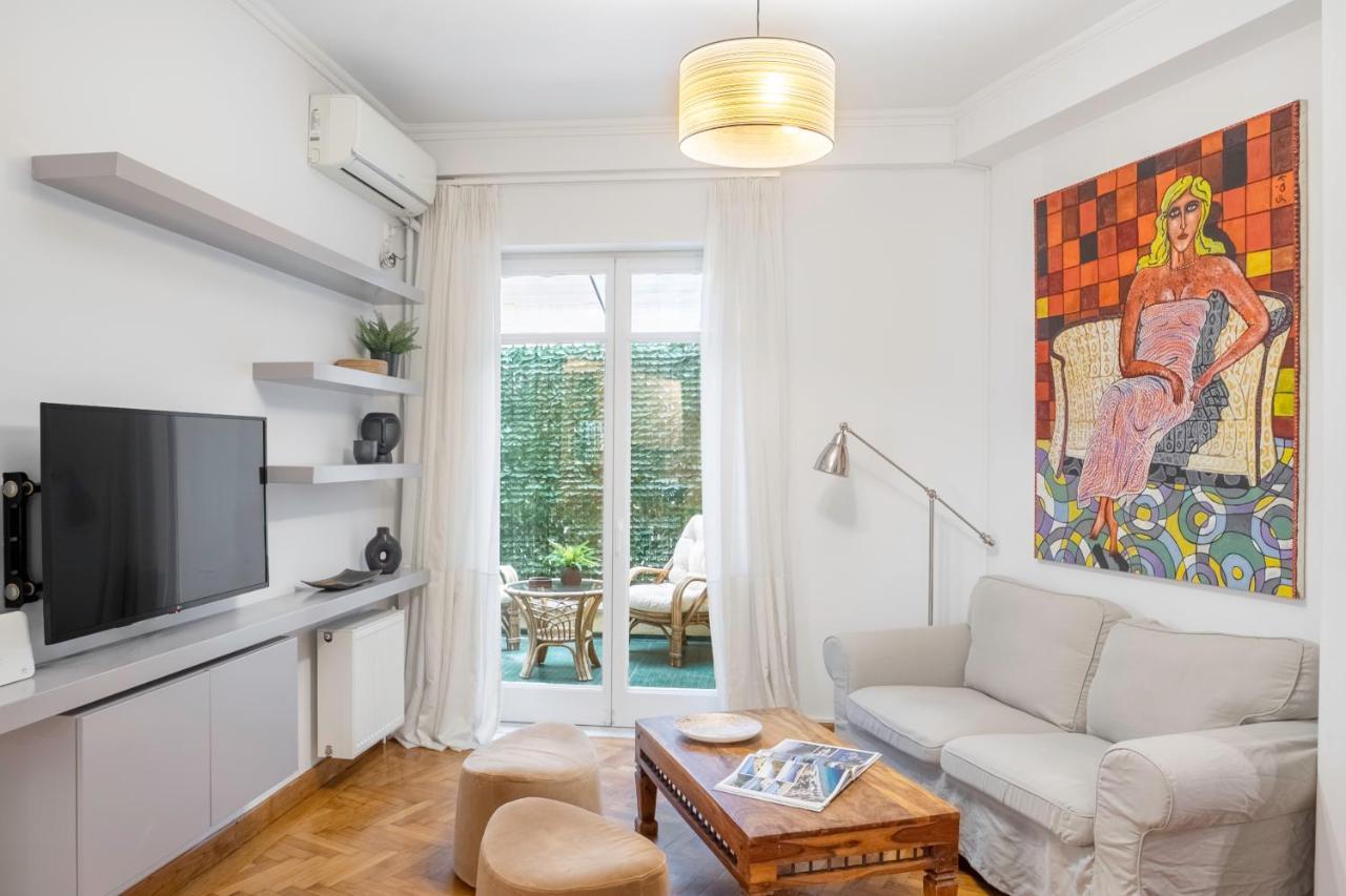 Central Athenian 1Br Apartment Luaran gambar